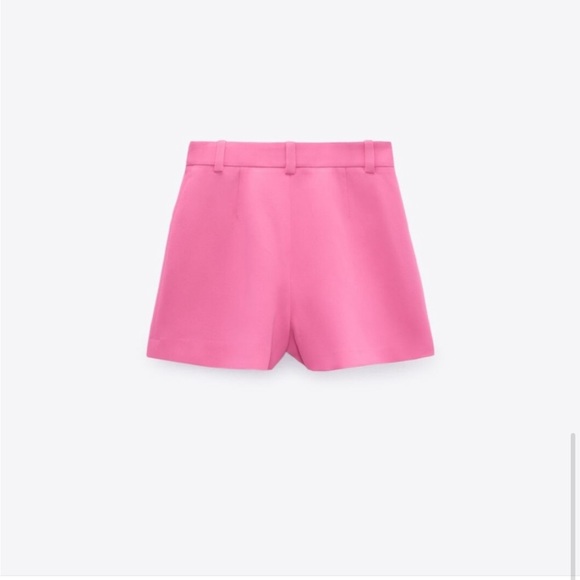 Zara Barbie Pink High Waisted Shorts XS - Picture 4 of 14